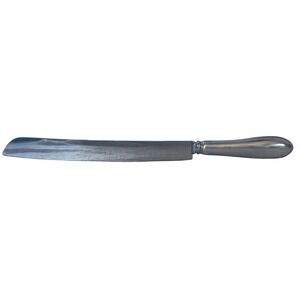 Bridalane Sheffield England Cake Knife Serrated Stainless Steel Pewter Handle